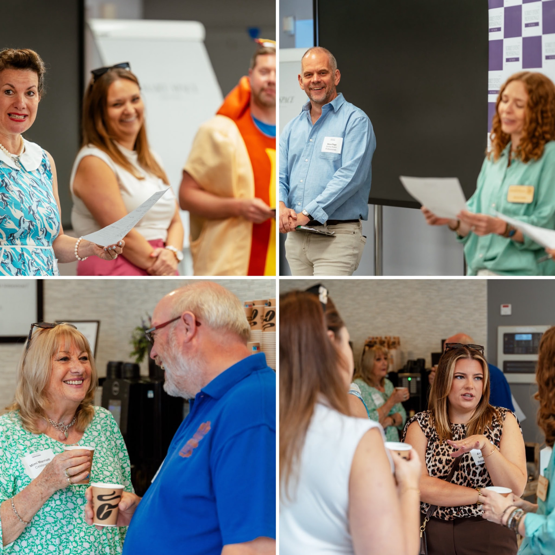 Steve Page hosting a Surrey Event Professionals meeting